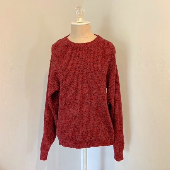 Vintage Le Tigre Chunky Red Sweater - Picture 1 of 5